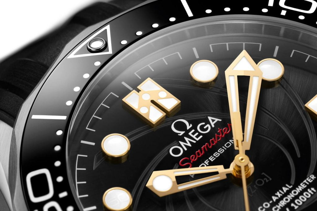 Omega Seamaster Diver 300 007 deta esfera