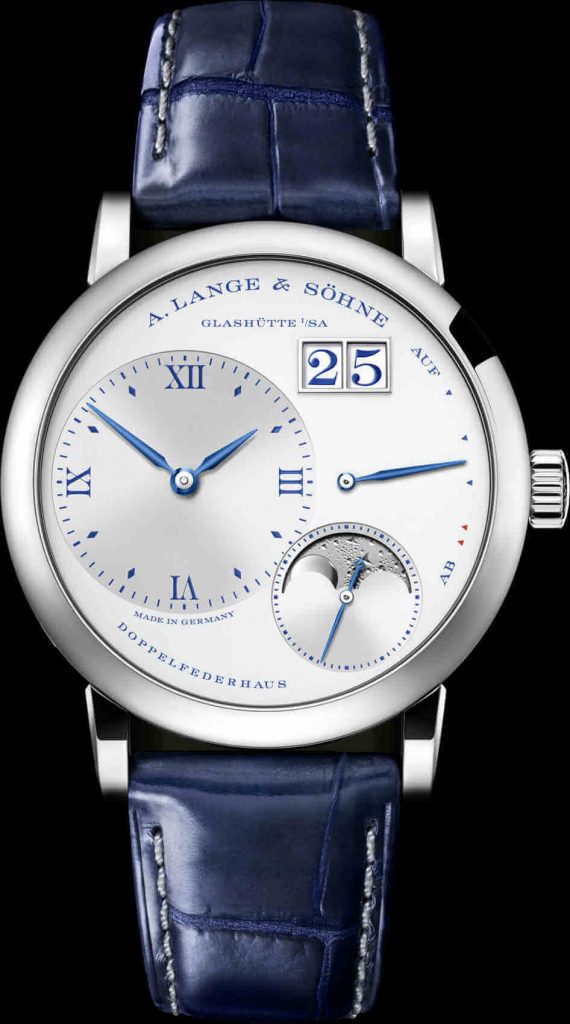 Pequeño Lange 1 Fases Lunares 25th Anniversary front