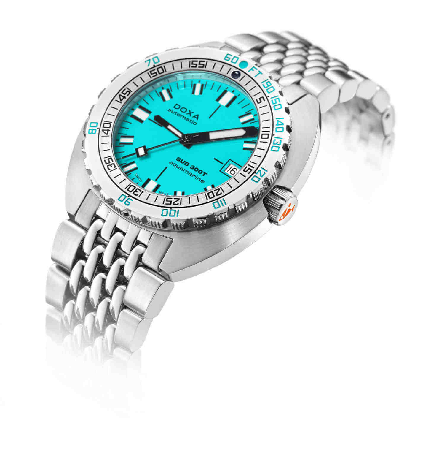 DOXA SUB 300T Conquistador aquamarine 879.10.241.10