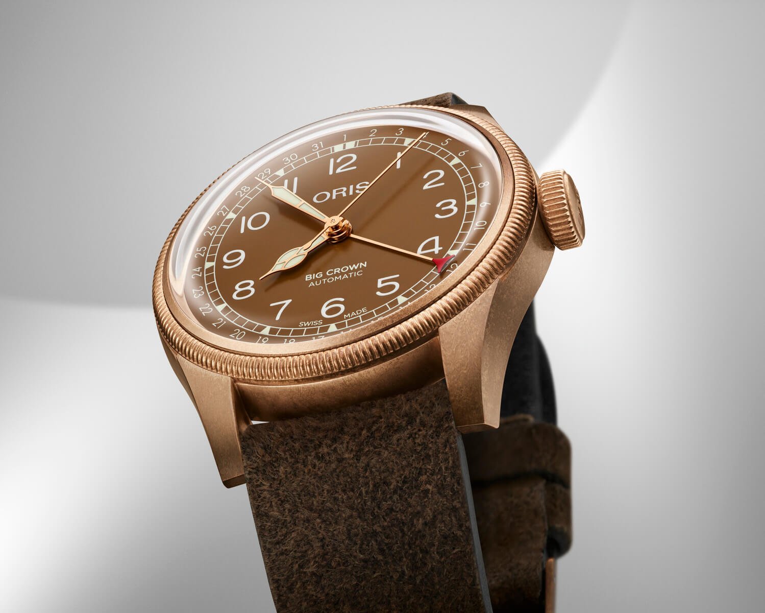 Oris Big Crown Bronze Pointer Date inc
