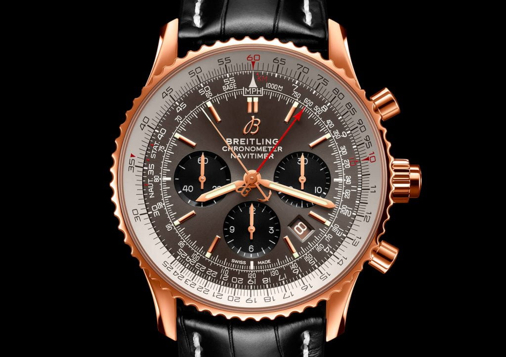 Breitling Navitimer B03 Chronograph Rattrapante 45 front