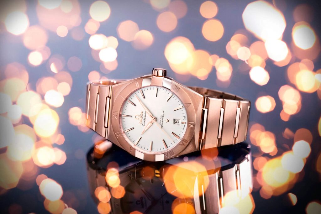 Omega Constellation Gents collection detalle arte 2
