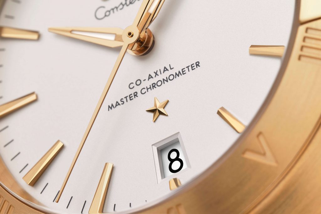 Omega Constellation Gents collection detalle esfera