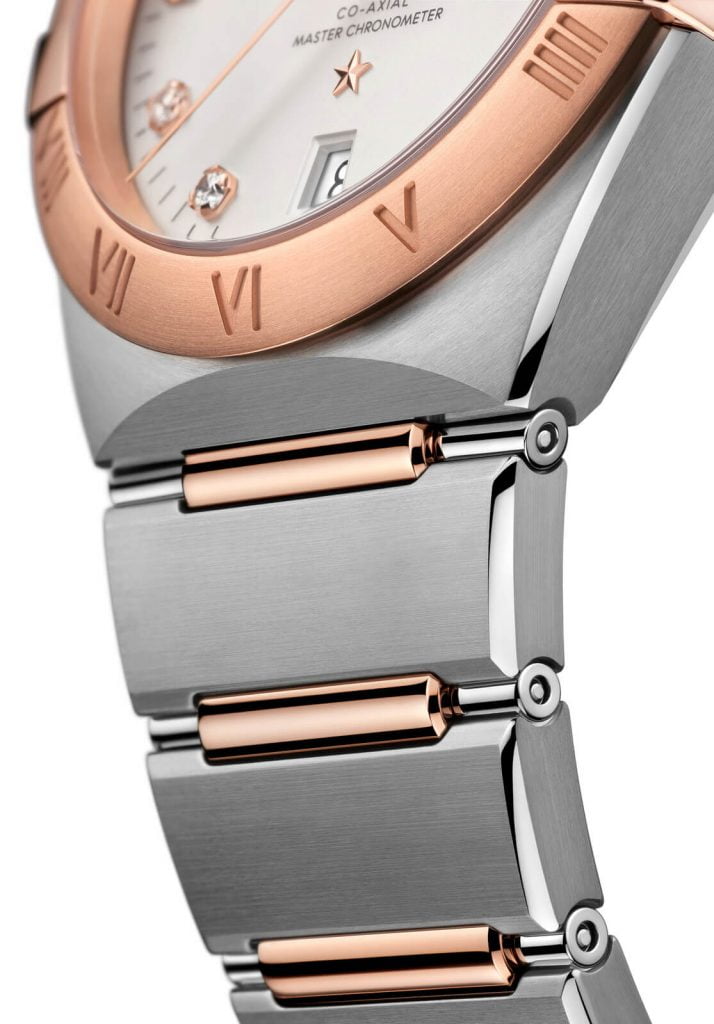 Omega Constellation Gents collection detalle brazalete