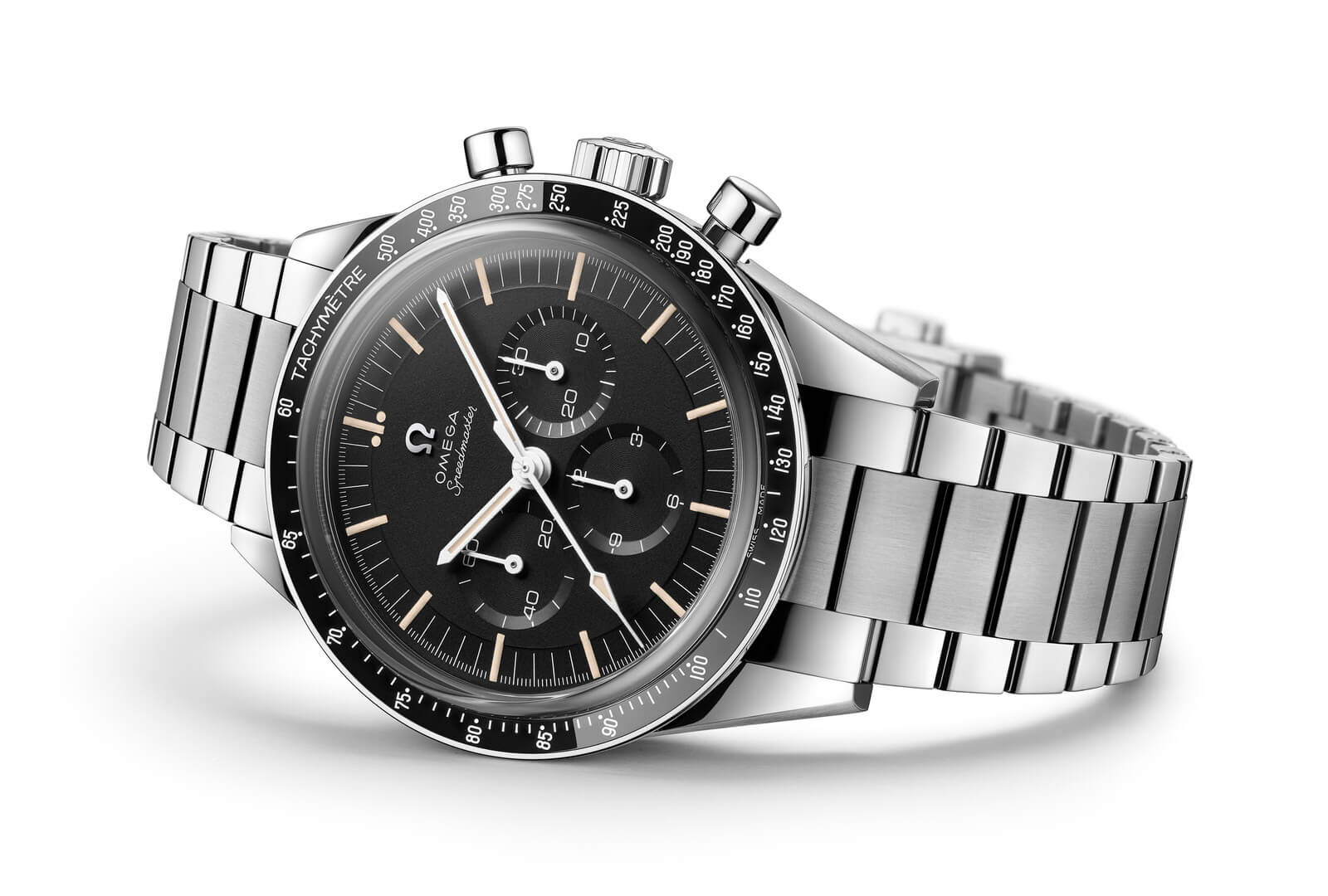 Omega Speedmaster Moonwatch 321 Stainless Steel ED White portada