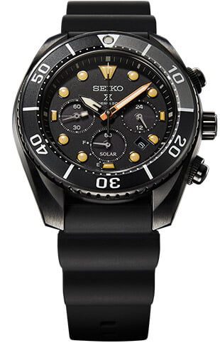 Seiko Prospex Black Series Diver Limited Editions chrono
