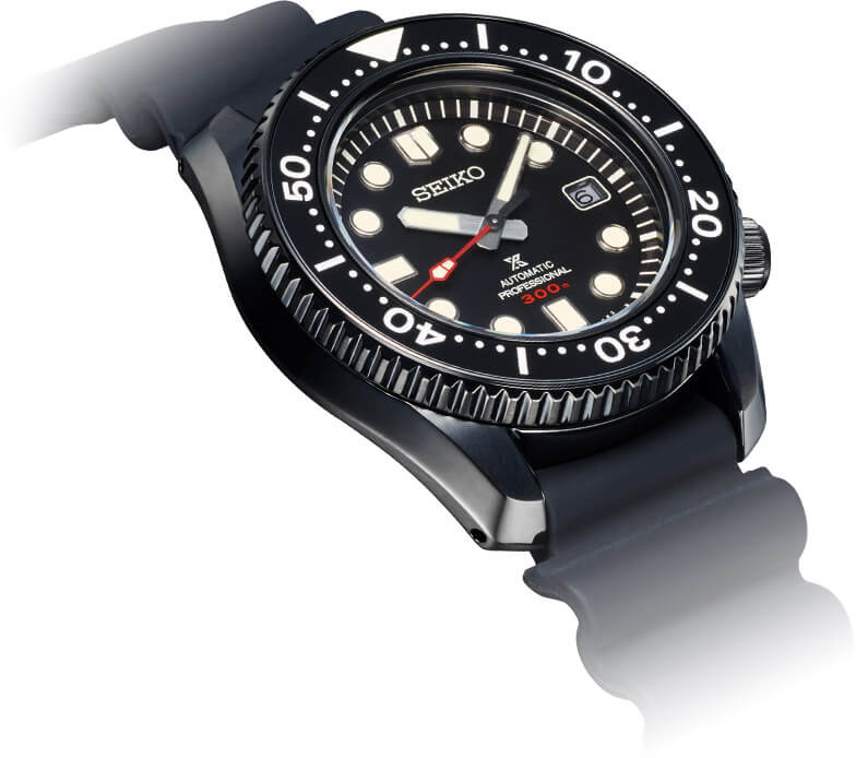 Seiko Prospex Black Series Diver Limited Editions mm 300 lado