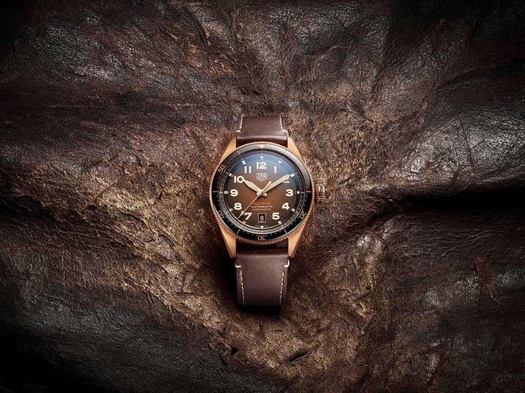 Tag Heuer Autavia Bronce marron art
