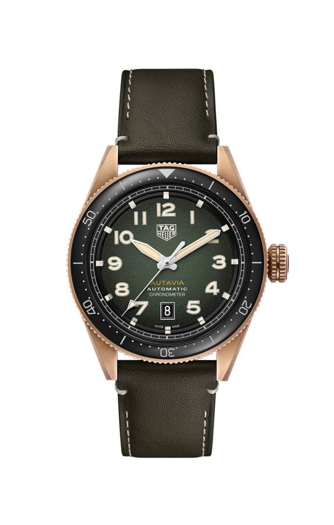 Tag Heuer Autavia Bronce verde