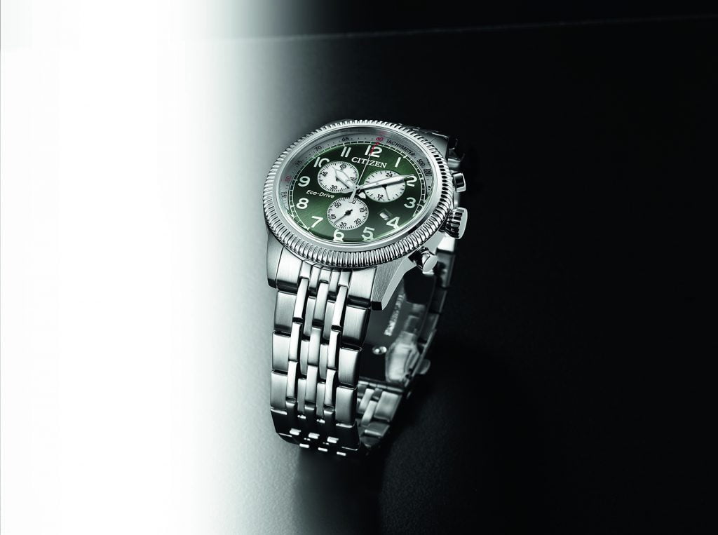 citizen Eco-drive Chrono Pilot Vintage portada