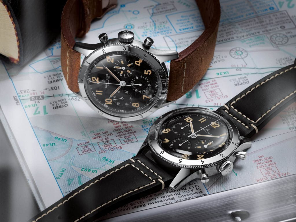 Breitling avi ref. 765 1953 re-edition 2 lado