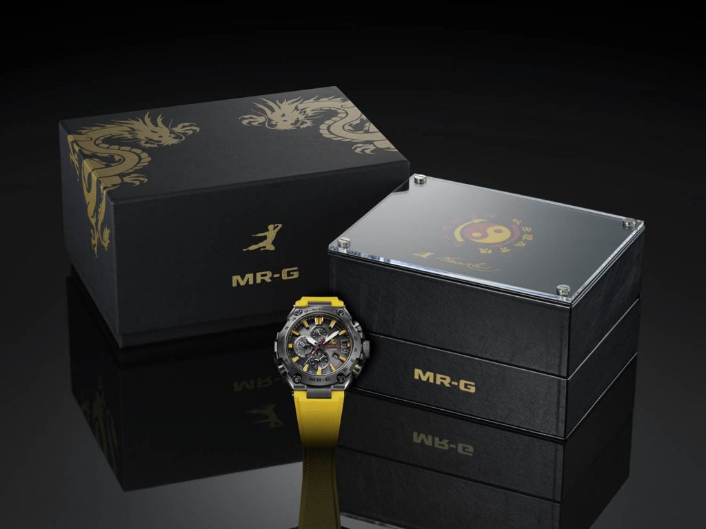 G-Shock MRG G2000BL x Bruce Lee conjunto