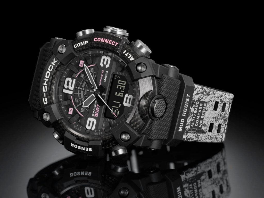 G-Shock Mudmaster Burton Snowboards GG-B100BTN-1A LADO