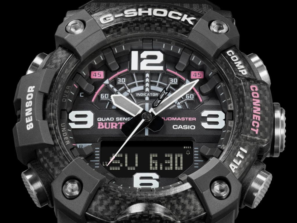 G-Shock Mudmaster Burton Snowboards GG-B100BTN-1A ESFERA