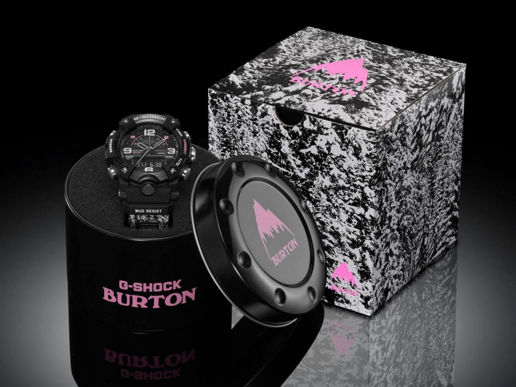 G-Shock Mudmaster Burton Snowboards GG-B100BTN-1A CAJA