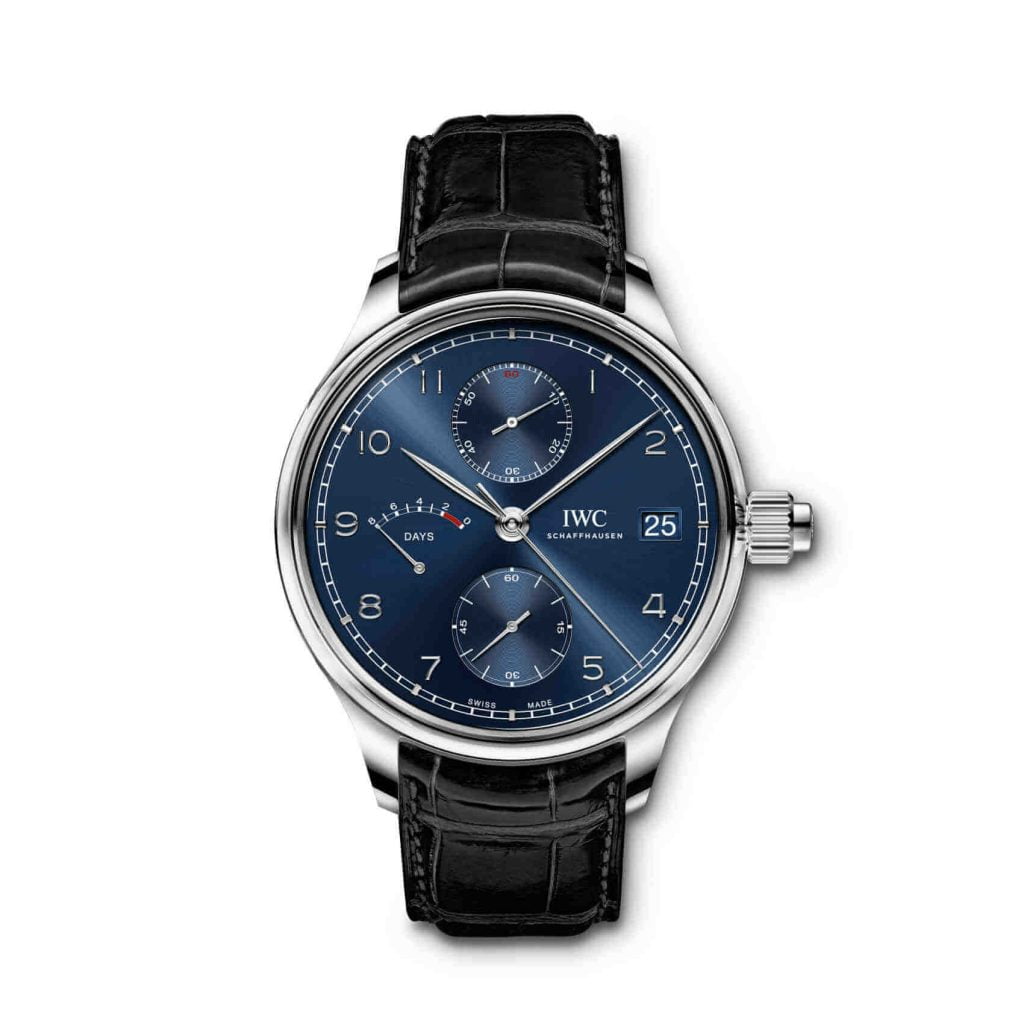 IWC Portugieser Cuerda Manual Monopulsador Edición “Laureus Sport for Good” front