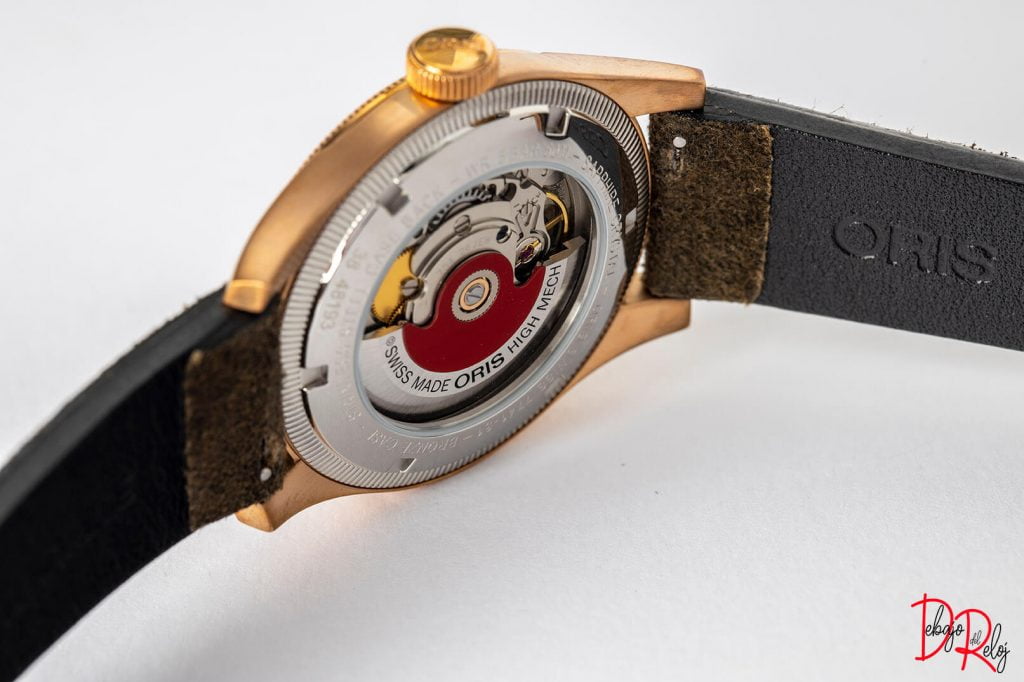 Oris Big Crown Bronze Pointer Date back