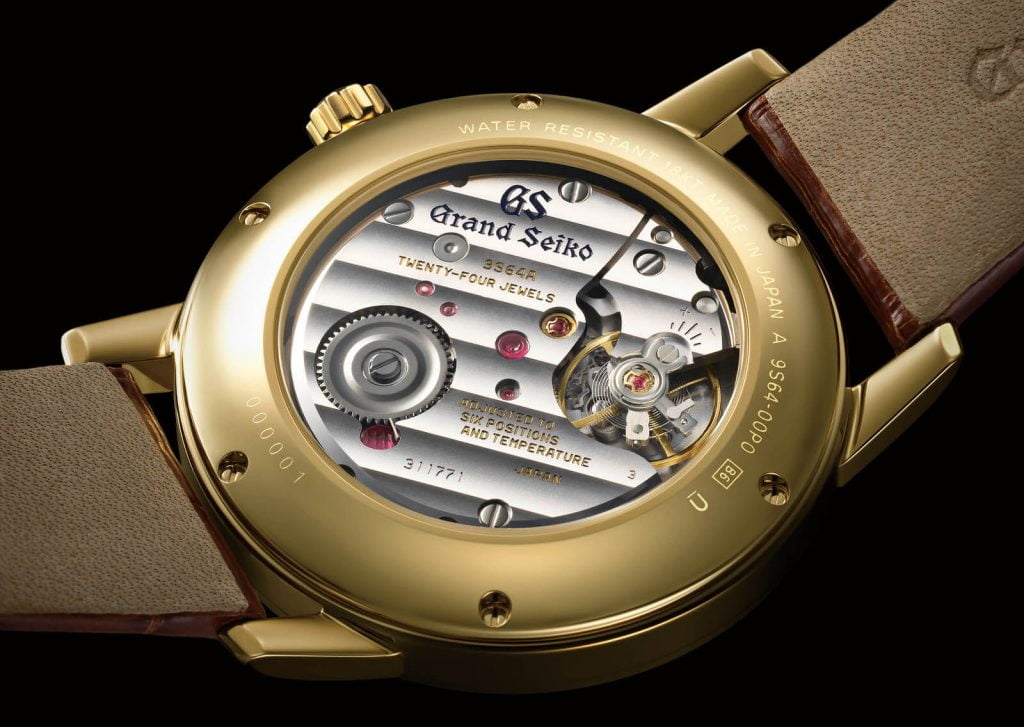 Grand Seiko 1960 Recreación 60 Aniversario back