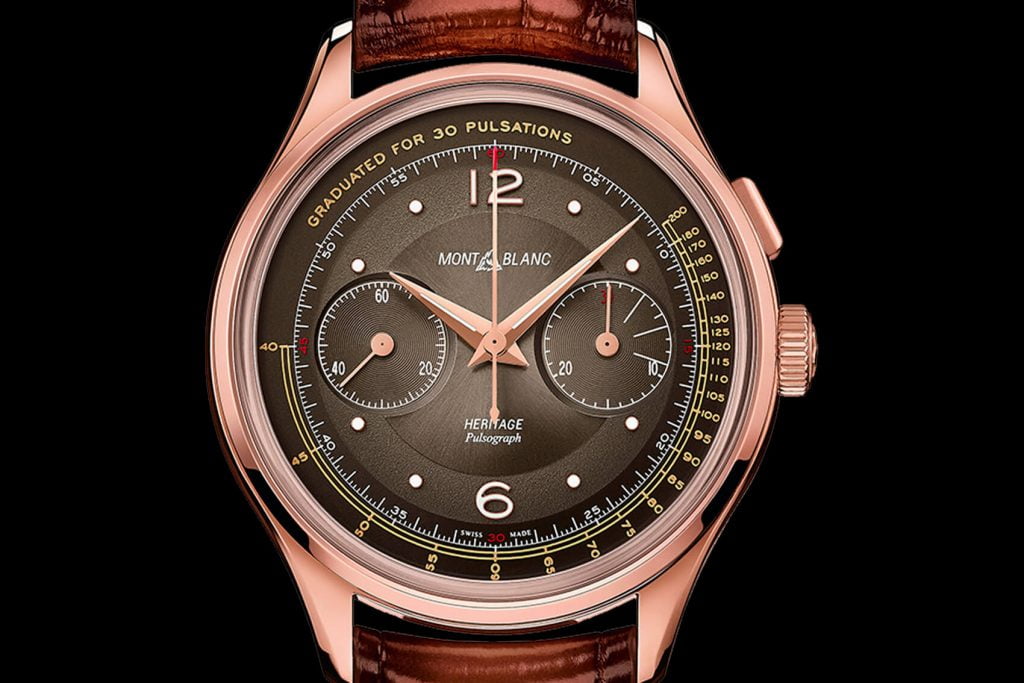 Montblanc Heritage Manufacture Pulsograph Edición Limitada front