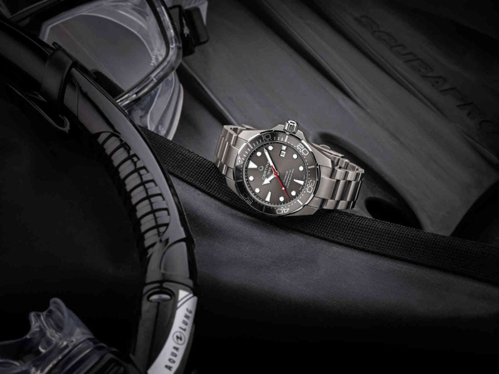 certina ds action diver titanium