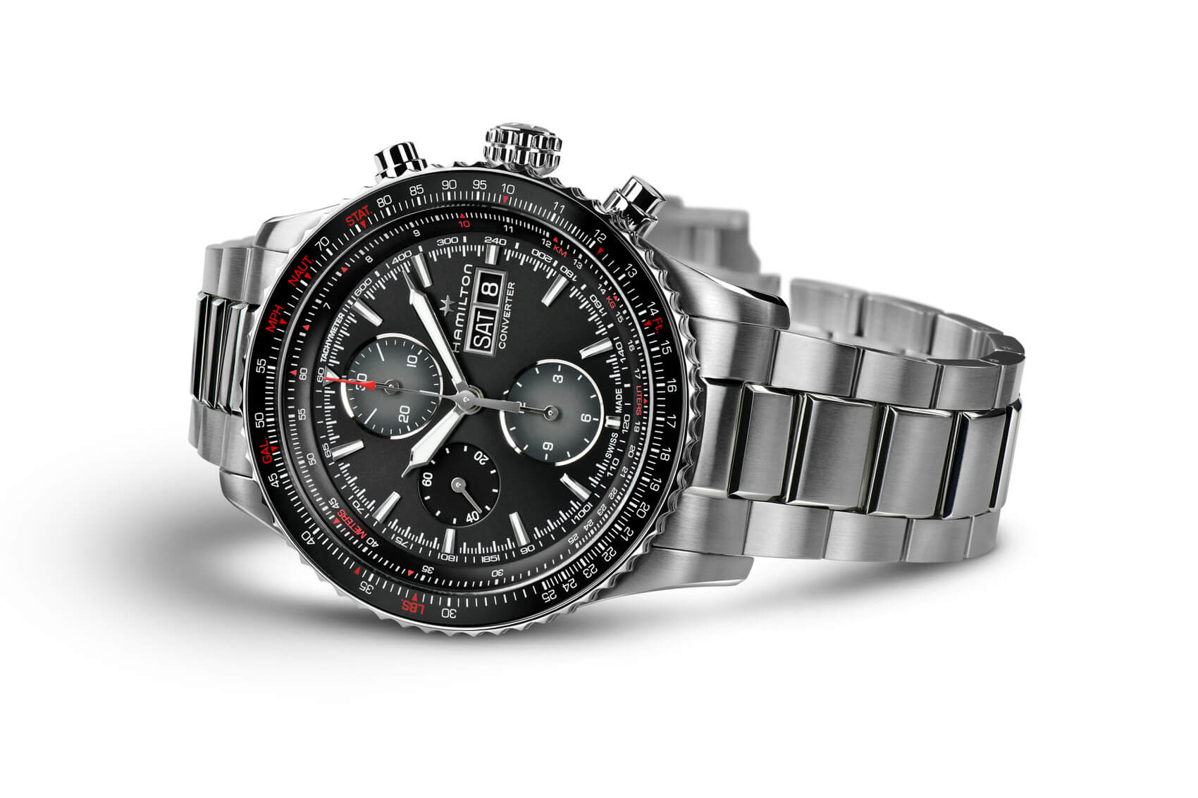 Hamilton Khaki Aviation Converter Auto Chrono