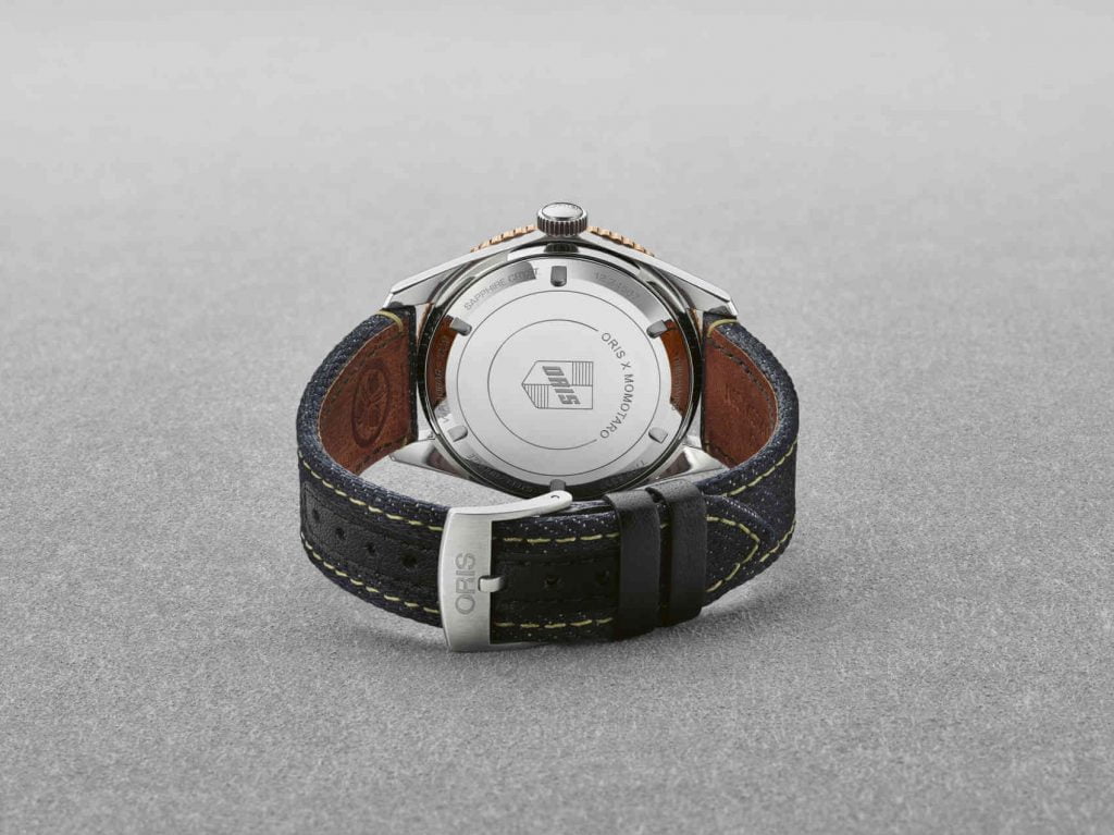 Oris X Momotaro Edición Especial back