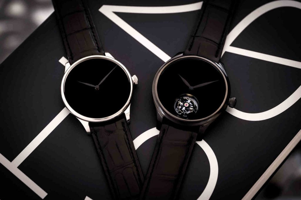 Venturer Vantablack Black Hands_2327-0222_Endeavour Tourbillon Vantablack Black Hands_1804-1206_Lifestyle