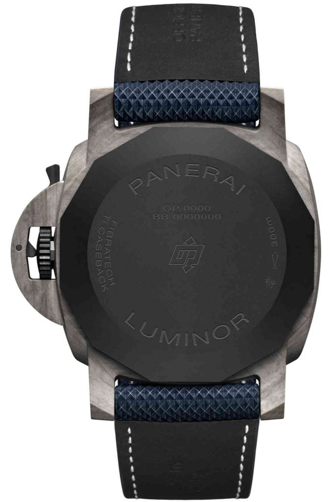 Panerai Luminor Marina Fibratech 44 PAM01663 back