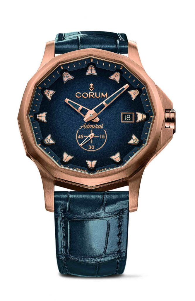 Corum Admiral Bronce front azul