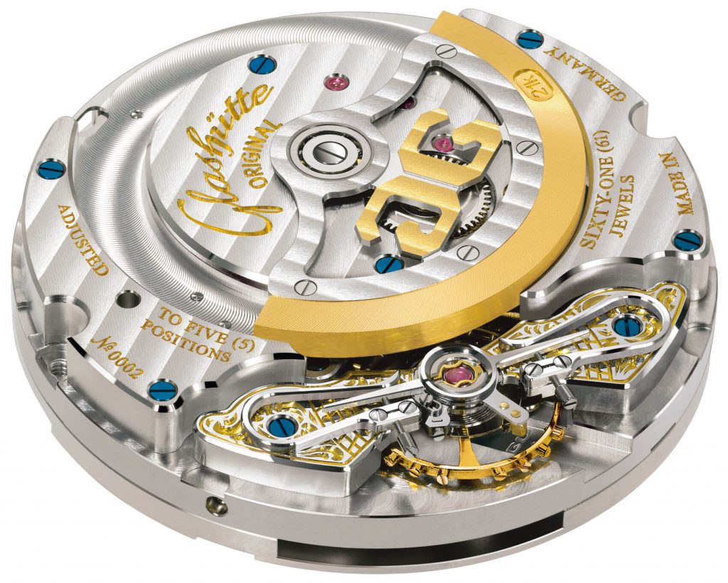 Glashütte Original PanoMaticLunar Forest Green calibre