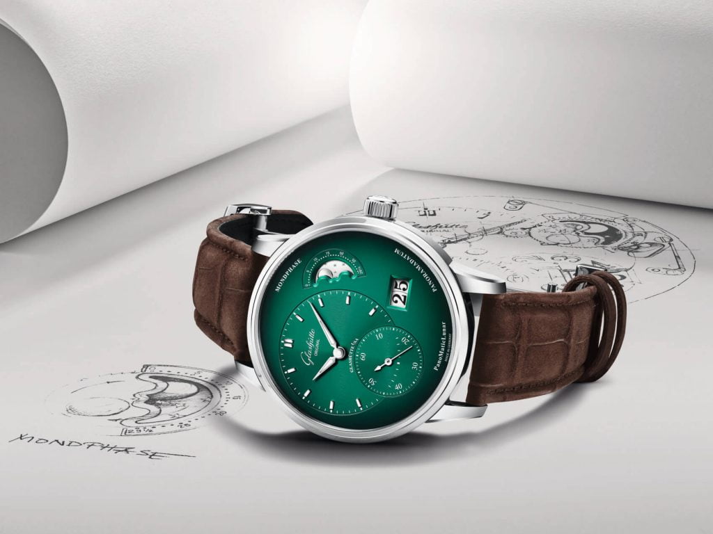 Glashütte Original PanoMaticLunar Forest Green portada