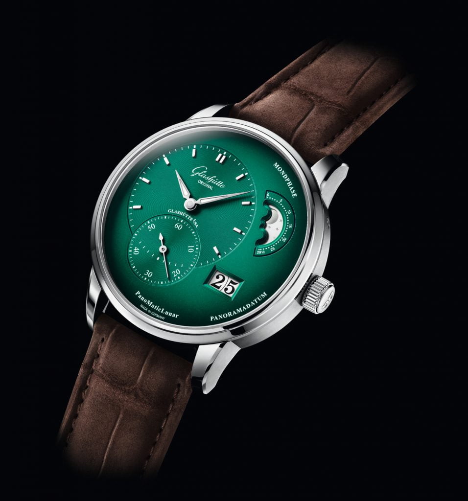 Glashütte Original PanoMaticLunar Forest Green inc 2