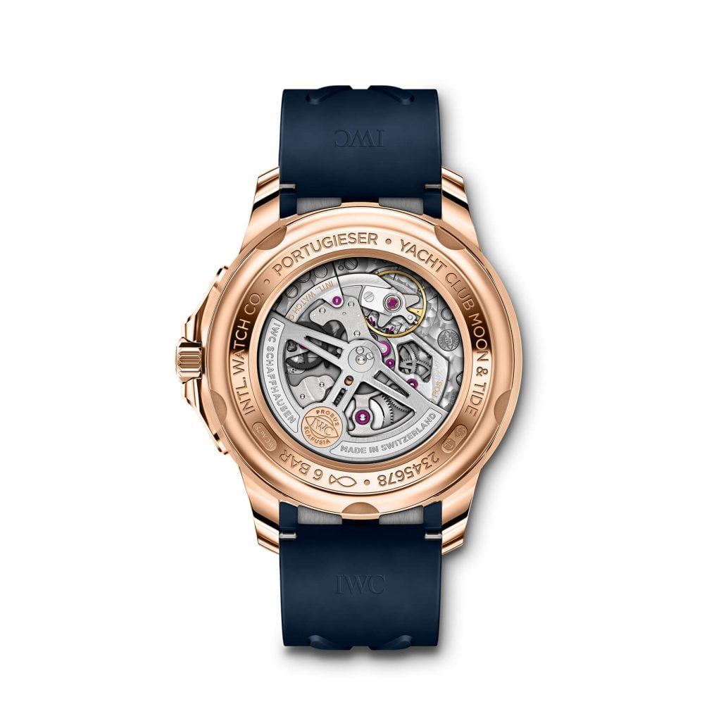 Portugieser Yacht Club Moon back