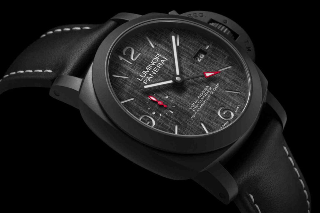 Panerai Luminor Luna Rossa esfera