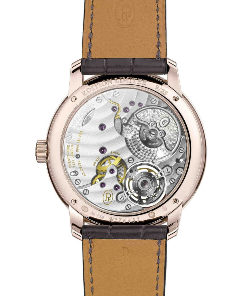 Parmigiani Fleurier Toric Tourbillon Slate back