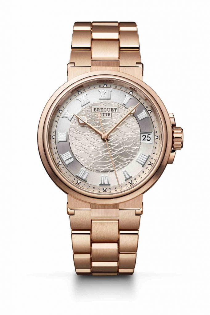 Breguet Marine 5517 oro rosa front