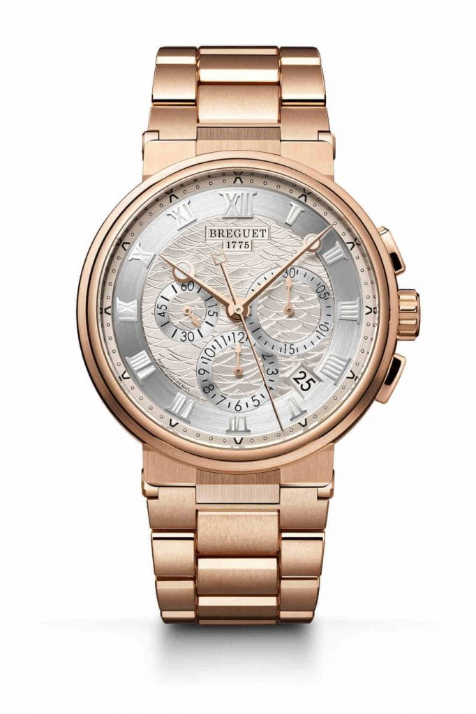 Breguet Marine 5527 Oro Rosa Front