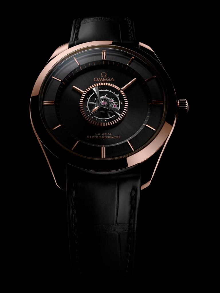 Omega De Ville Tourbillon Numbered Edition front black