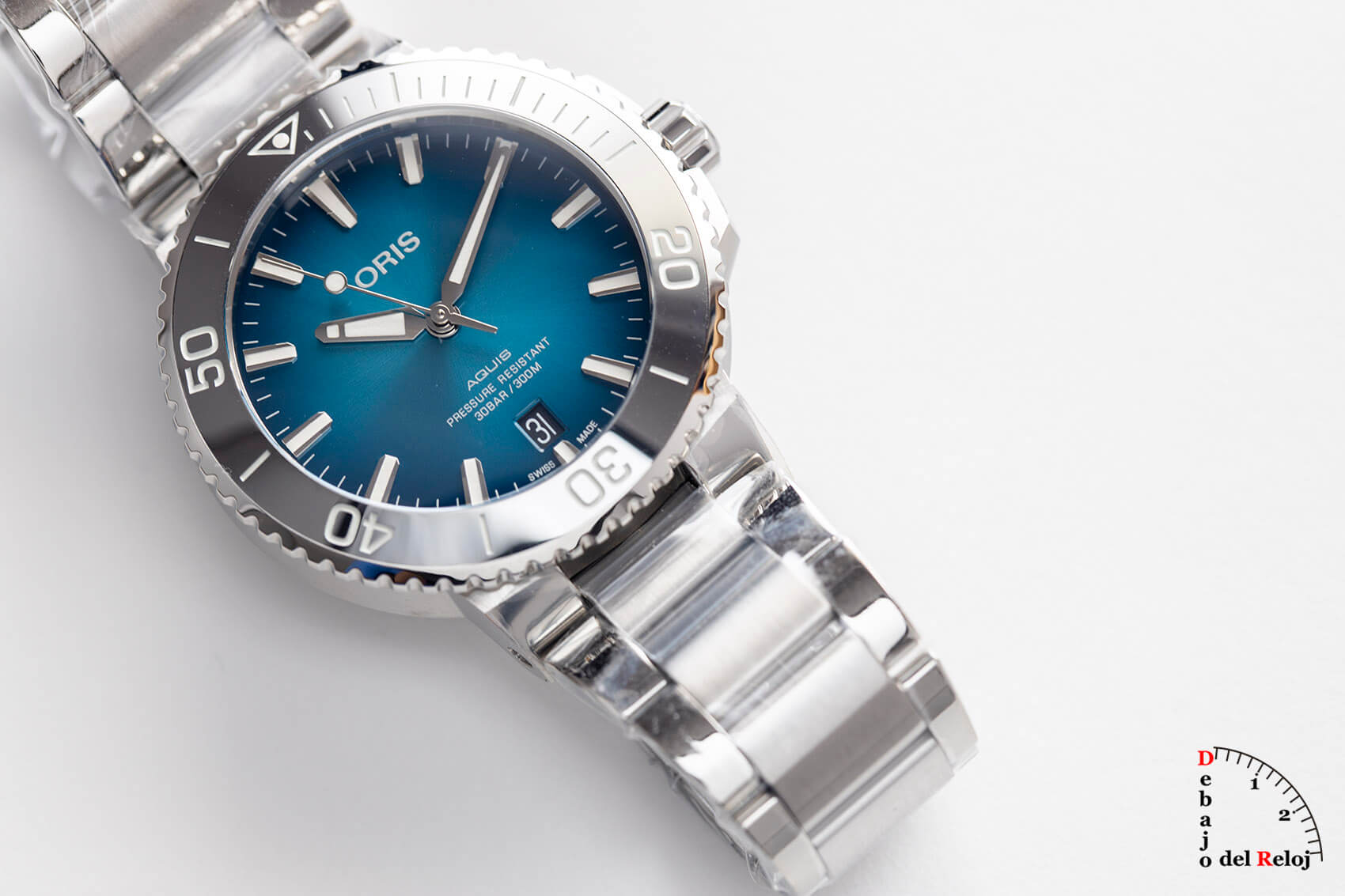 Oris Aquis Date Tungsteno beauty