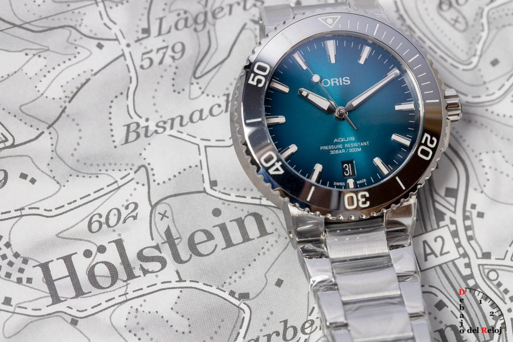 Oris Aquis Date Tungsteno general