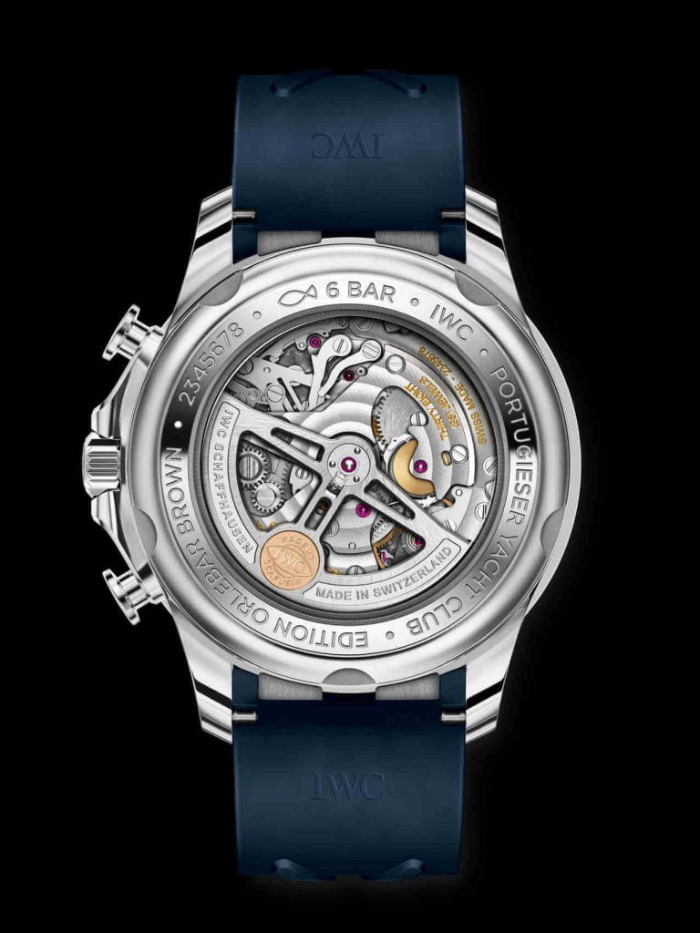 Iwc Portugieser Yacht Club Chronograph Edition Orlebar Brown back