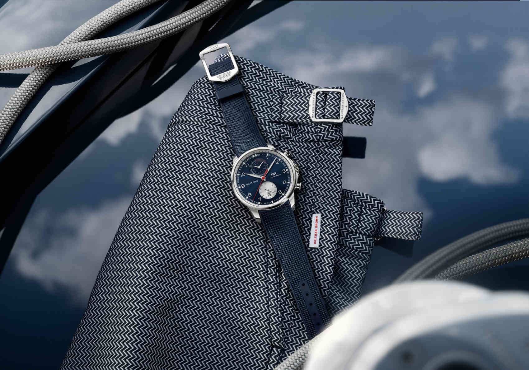 Iwc Portugieser Yacht Club Chronograph Edition Orlebar Brown portada