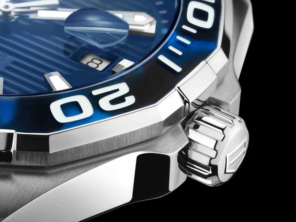 Tag Heuer Aquaracer Tortoise Shell front bisel 2
