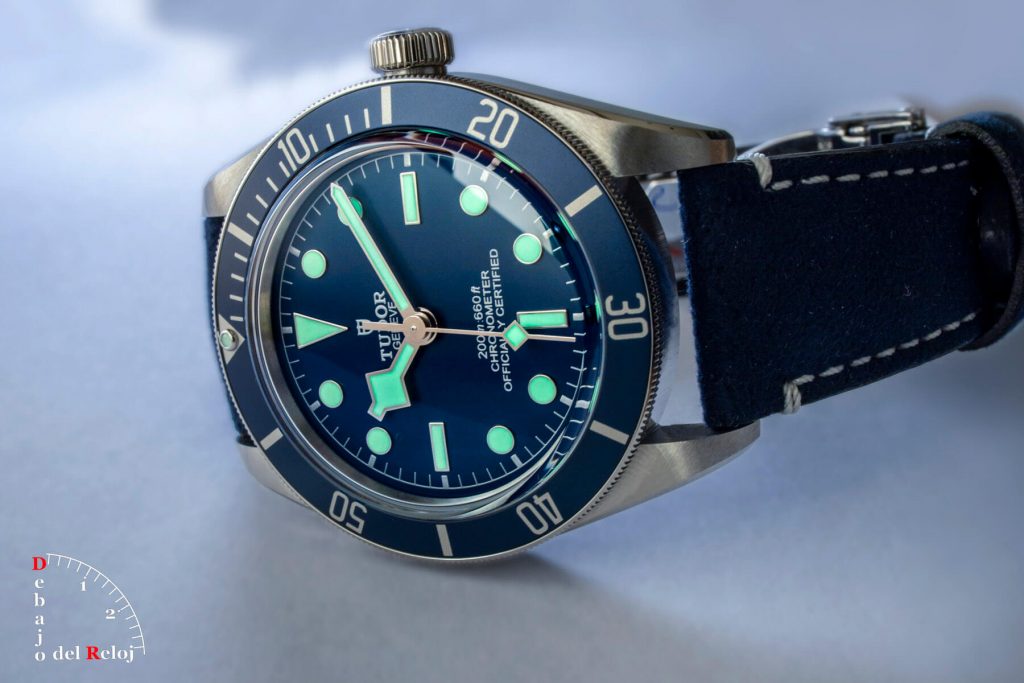 Tudor Black Bay Fifty-Eight Azul "Navy Blue" lumen