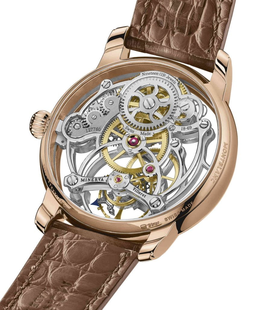 Montblanc Star Legacy Exo Tourbillon Skeleton LE8 back