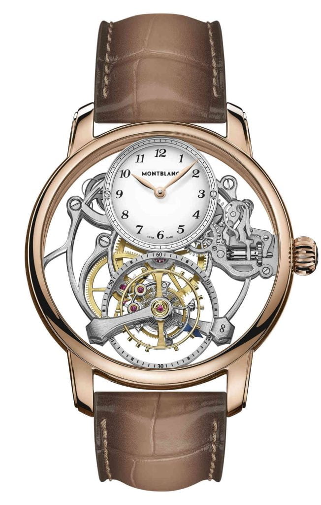 Montblanc Star Legacy Exo Tourbillon Skeleton LE8 front