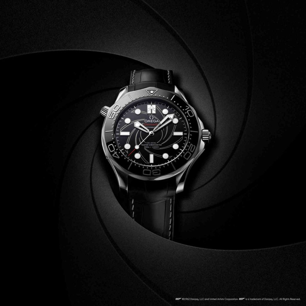 Omega Seamaster Diver 300M James Bond Platinum Gold FRONT