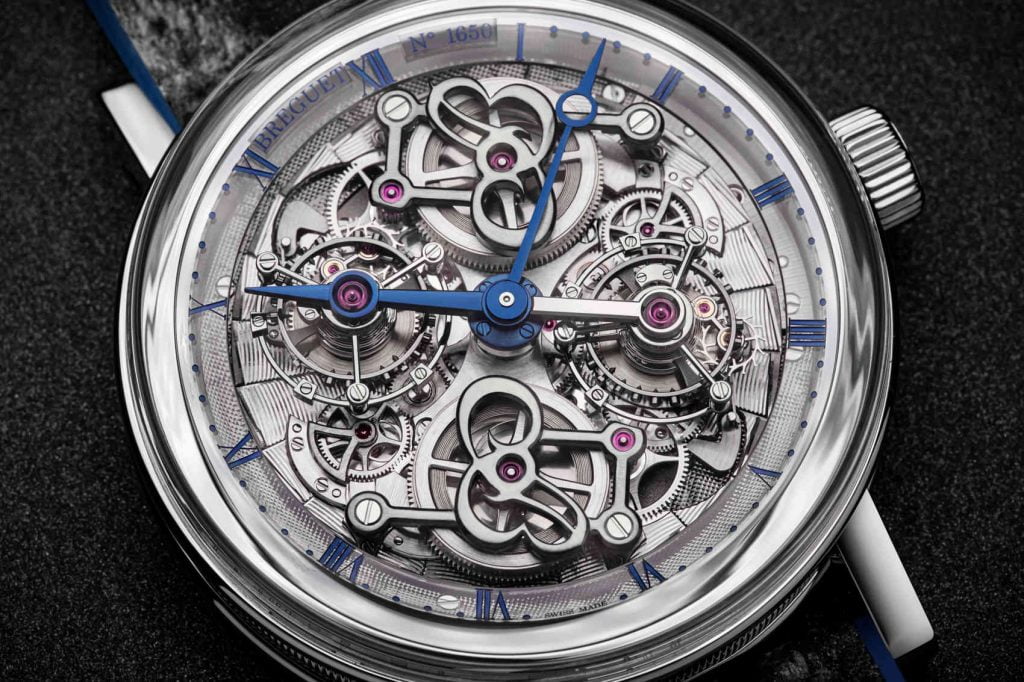 Breguet Classique Double Tourbillon 5345 Quai de L'Horloge esfera