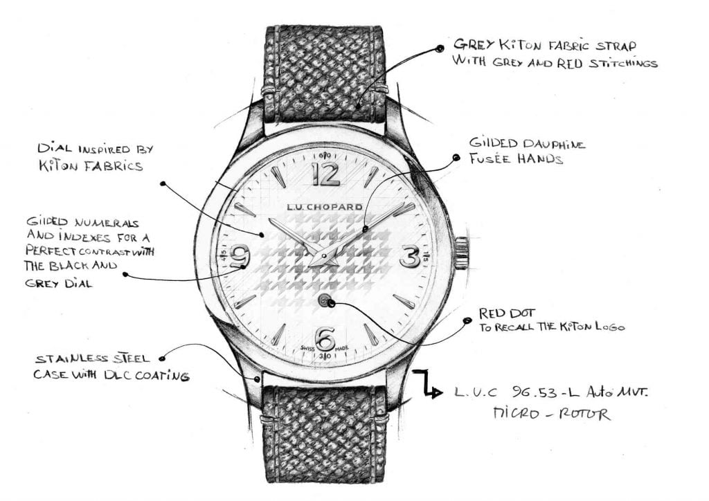 Chopard L.U.C XP Il Sarto Kiton diseño