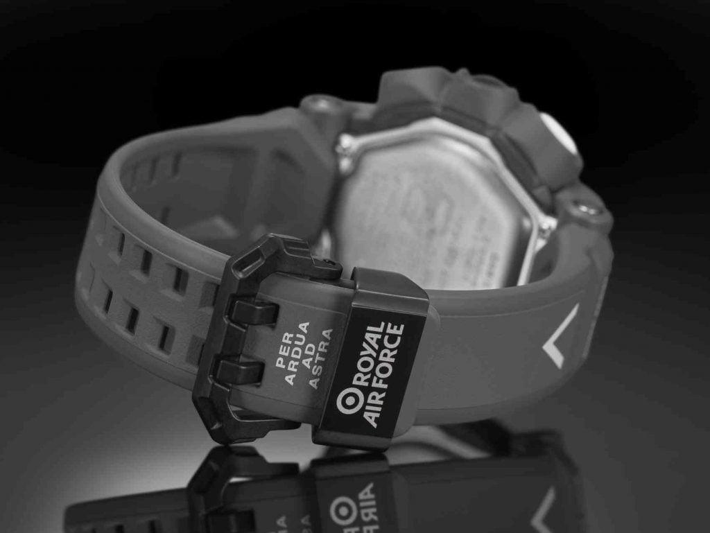 G-Shock Gravitymaster Royal Air Force back